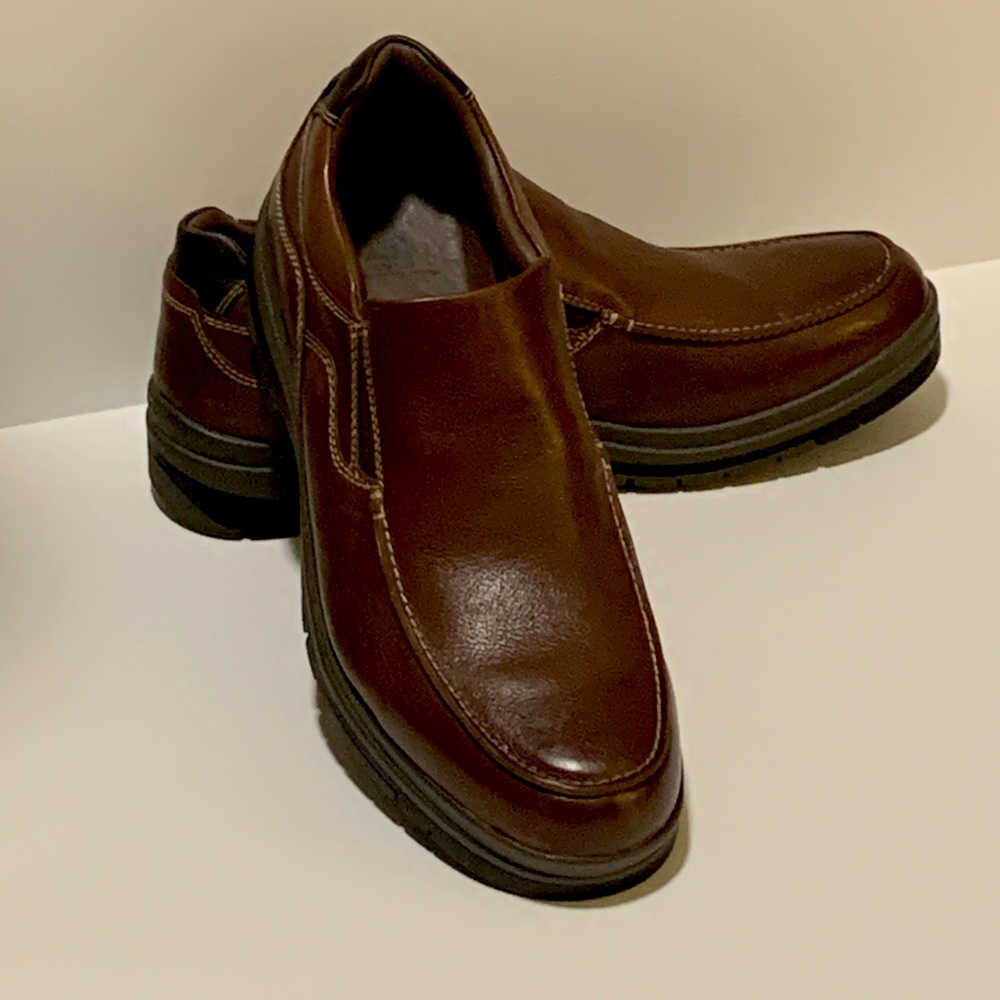 Johnston & Murphy size 12 xc4 sheepskin loafers NWOT